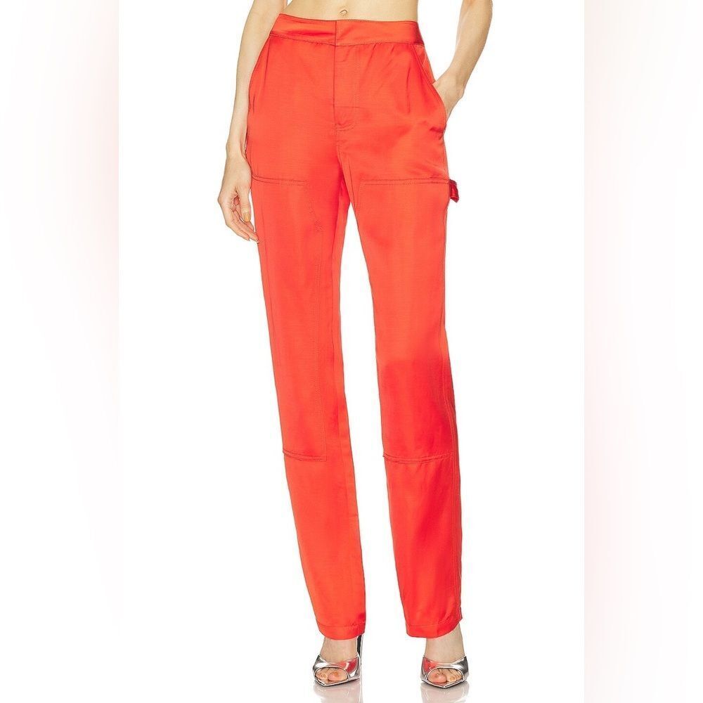 NWT RtA Jaya Pants in Warm Red Sz 2 - Picture 7 of 9
